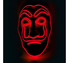 Masque LED Dalí et Red Money Heist