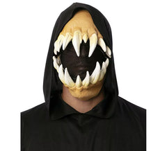 Masque de monstre à grandes crocs adulte
