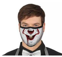 Masque 3 Tissu Ply Clown Ballons pour adultes
