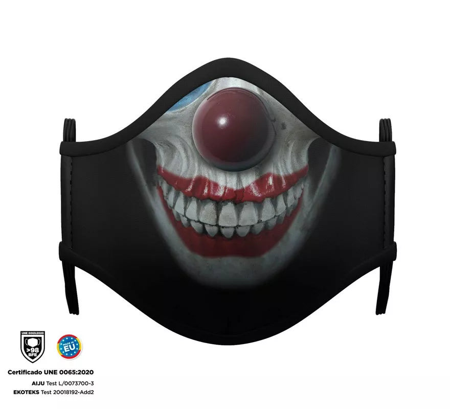 Translation missing: fr.Mascarilla Higiénica Halloween Esqueleto Clown Infantil