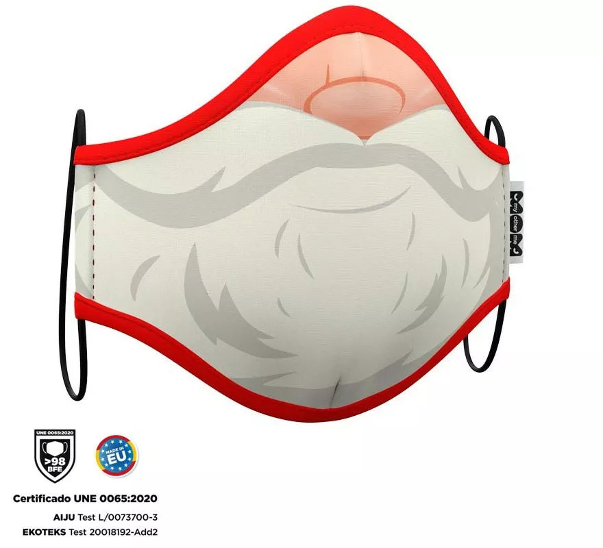 Translation missing: fr.Mascarilla higiénica infantil Papá Noel Navidad
