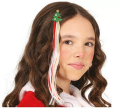 Touffe Sapin de Noël pour cheveux enfant 30 cm