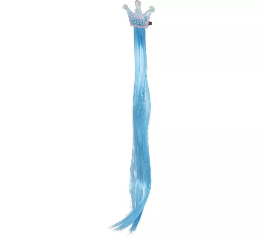 Translation missing: fr.Mechón azul con Corona de 35 cm