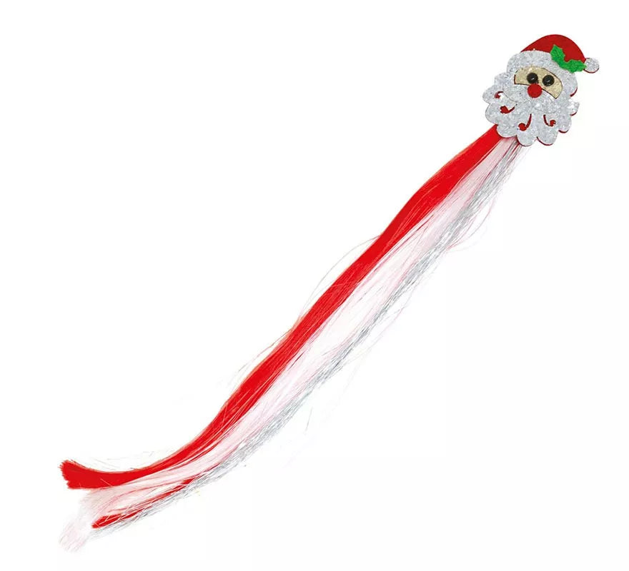 Translation missing: fr.Mechón Papá Noel para cabello infantil de 30 cm