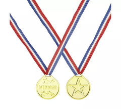 Médaille du vainqueur avec ruban tricolore