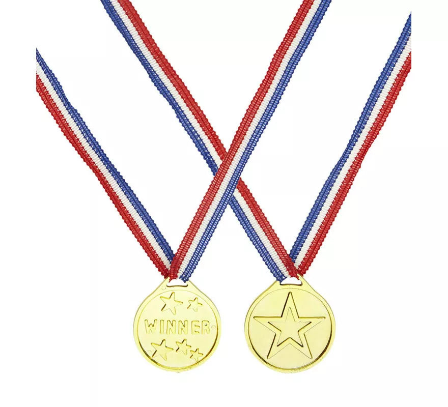 Translation missing: fr.Medalla de Ganador con Cinta Tricolor