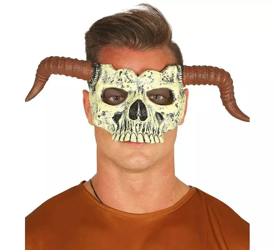 Translation missing: fr.Media Careta de Calavera con Cuernos