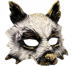 Demi-masque de loup