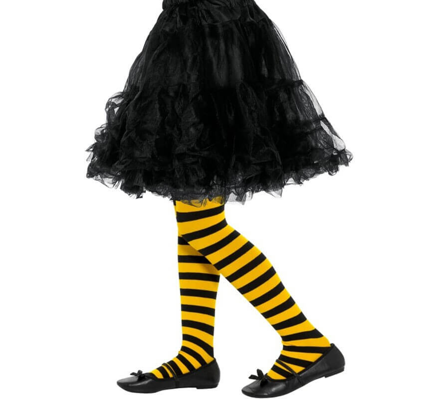 Translation missing: es.Medias a Rayas de Abeja para niña