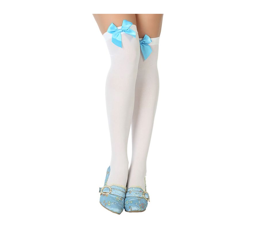 Translation missing: fr.Medias Blancas con Lazos en varios colores