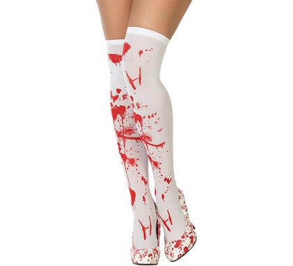 Medias Blancas con Sangre