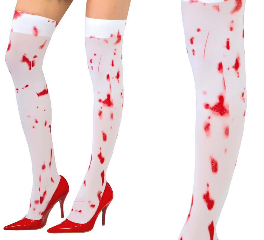 Translation missing: fr.Medias de liga con sangre para Halloween