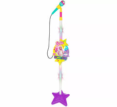 Micro sur pied Barbie avec amplificateur