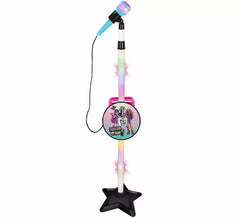 Microphone sur pied Monster High avec amplificateur