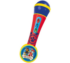 Microphone Pat' Patrouille avec amplificateur et rythmes
