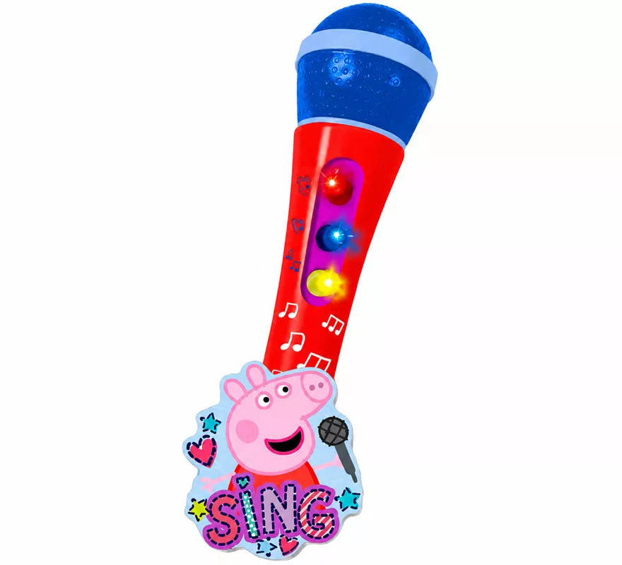 Translation missing: fr.Micrófono Peppa Pig con Amplificador y Ritmos