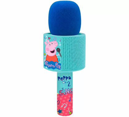 Micrófono Peppa Pig Inalámbrico Bluetooth con Luz