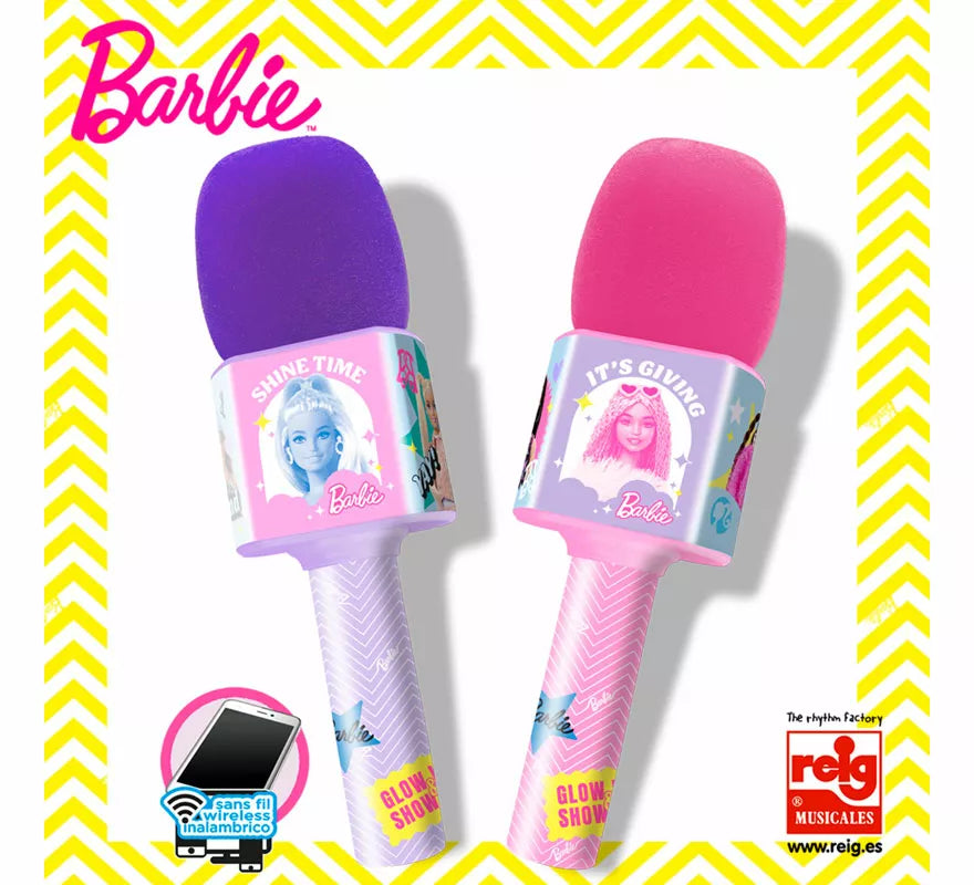 Translation missing: fr.Micrófonos Barbie con Bluetooth