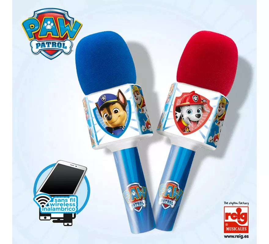 Translation missing: fr.Micrófonos La Patrulla Canina con Bluetooth