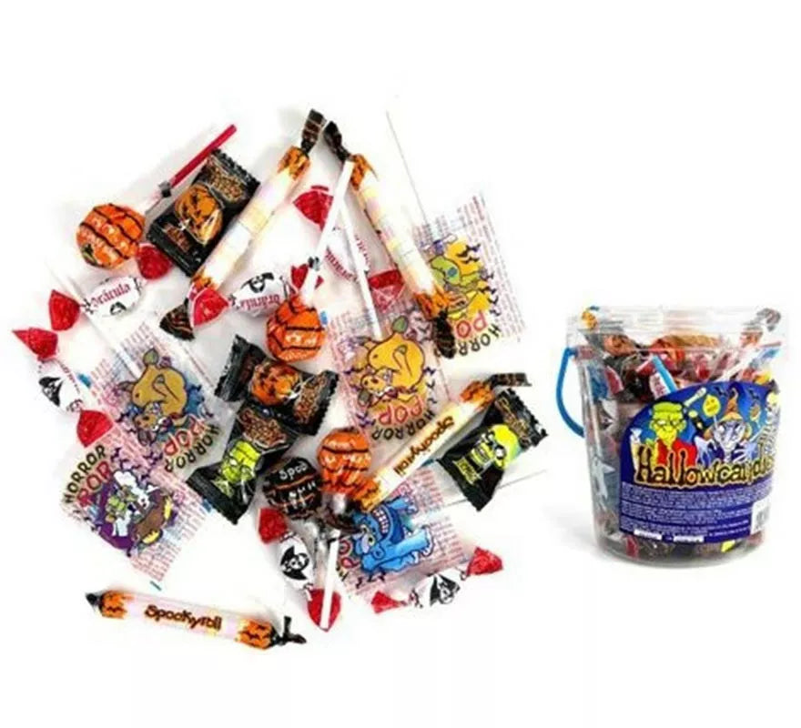 Translation missing: fr.Mini Cubo de 750g de Caramelos o Chucherías para Halloween