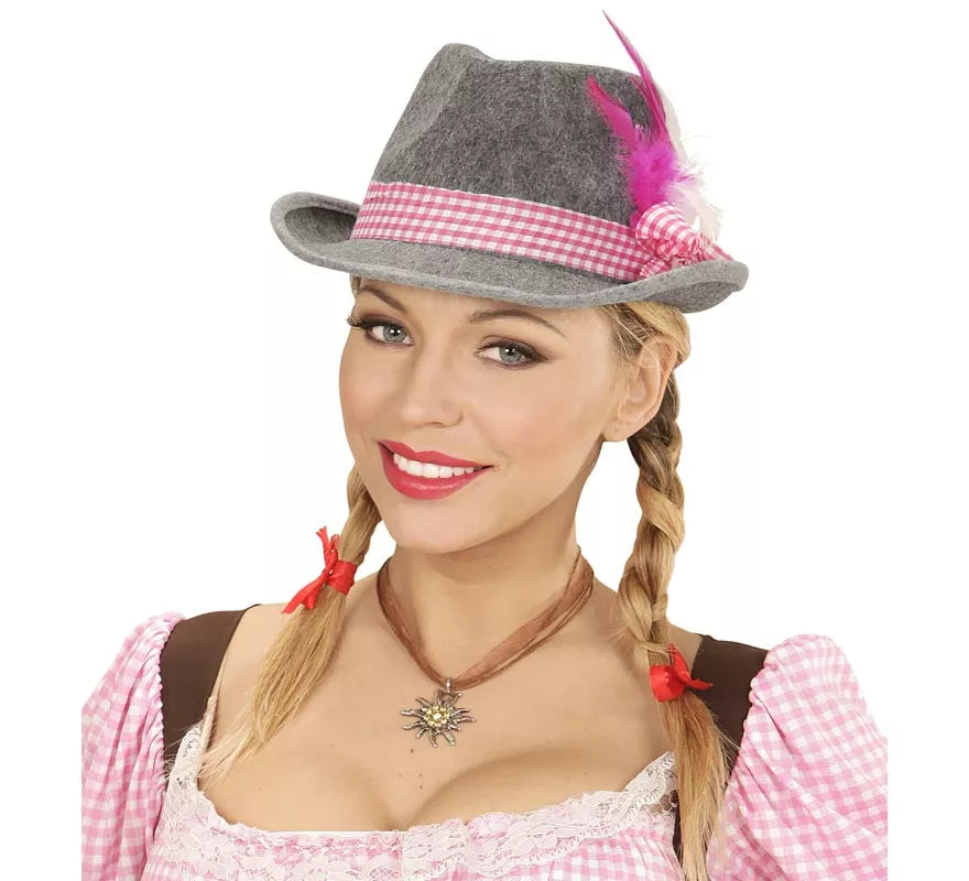 Translation missing: fr.Sombrero Bávaro o Tirolés Oktoberfest con Plumas