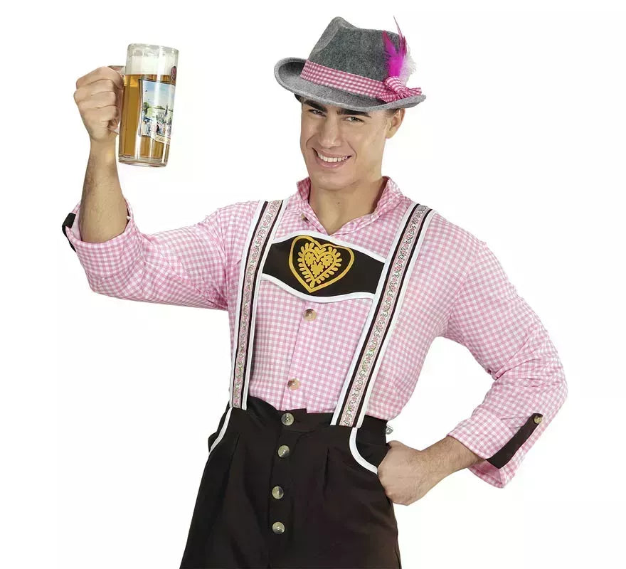 Translation missing: fr.Sombrero Bávaro o Tirolés Oktoberfest con Plumas