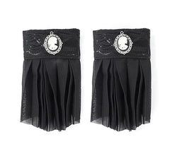 Mitaines gothiques noires