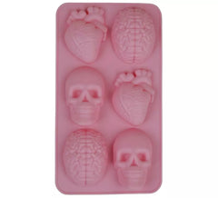 Moule en silicone pour 6 figurines 28x16 cm