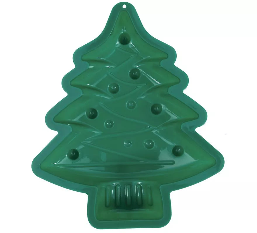 Translation missing: fr.Molde Árbol de Navidad de Silicona para Pasteles 18x16 cm