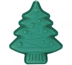 Moule en silicone pour gâteaux en forme d'arbre de Noël 18 x 16 cm