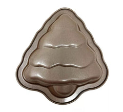 Moule Sapin de Noël métallique pour gâteaux de 15 cm