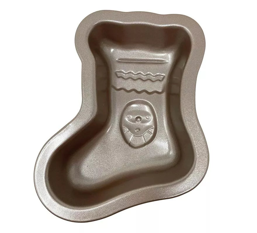 Translation missing: fr.Molde Bota Navideña metálico para pasteles de 15 cm