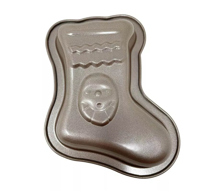 Translation missing: fr.Molde Bota Navideña metálico para pasteles de 15 cm