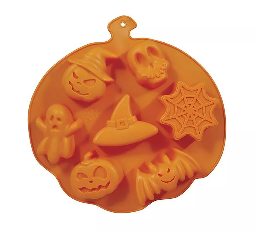 Translation missing: fr.Molde Figuras Halloween para 7 Galletas de 26x23 cm