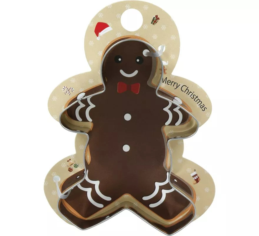 Translation missing: fr.Molde Metálico de Muñeco de Jengibre para Galletas de 9 cm