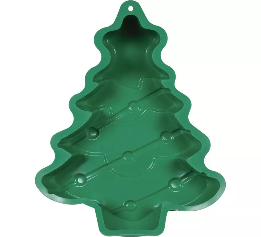 Translation missing: fr.Molde para Pastel con Forma de Árbol de Navidad de 21x30 cm