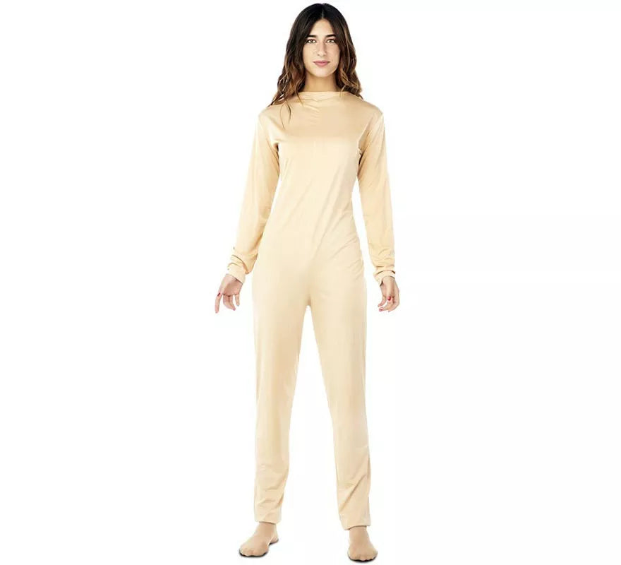 Translation missing: fr.Mono o Maillot Interior color beige para mujer