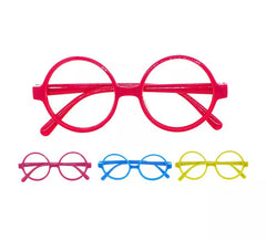 Cadres ronds couleurs assorties
