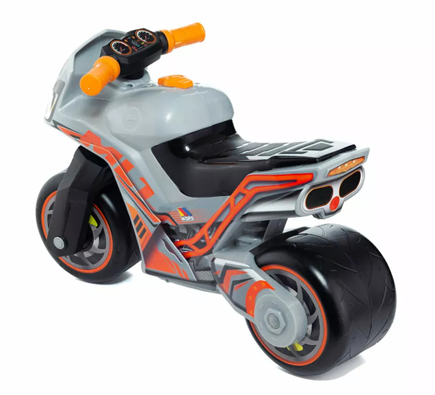 Moto Correpasillos Premium plata