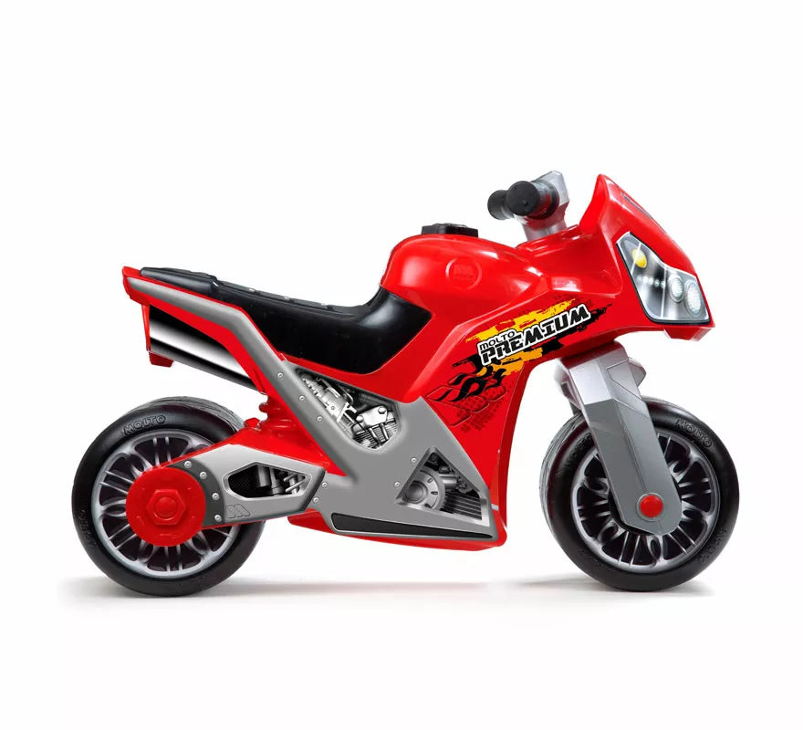 Moto Correpasillos roja para niño