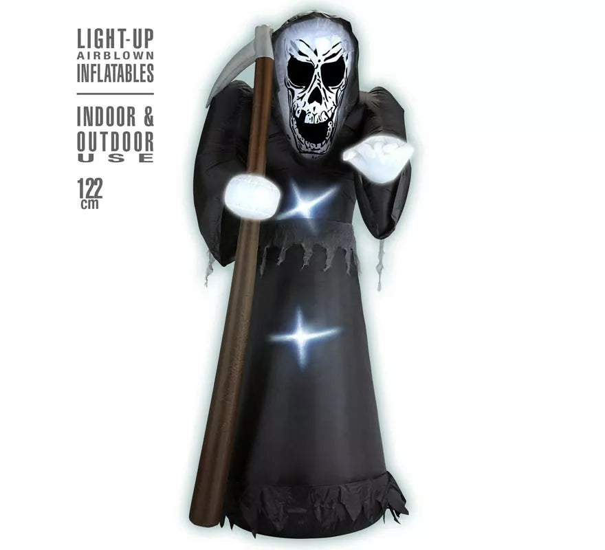 Translation missing: fr.Muerte Auto Hinchable de Halloween con Iluminación de 122 cm