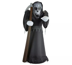 Décoration gonflable Halloween Mort avec éclairage 122 cm
