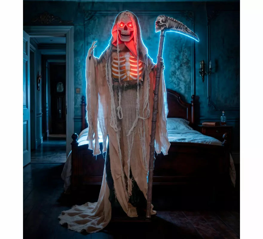 Translation missing: fr.Muerte con Guadaña, Luz, Sonido y Movimiento de 138x17x162 cm