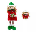 Muñeca de Elfa con Vestido rojo de 51 cm