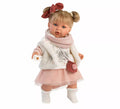 Muñeca Julia Llorona de 42 cm con Falda de Tul y Accesorios