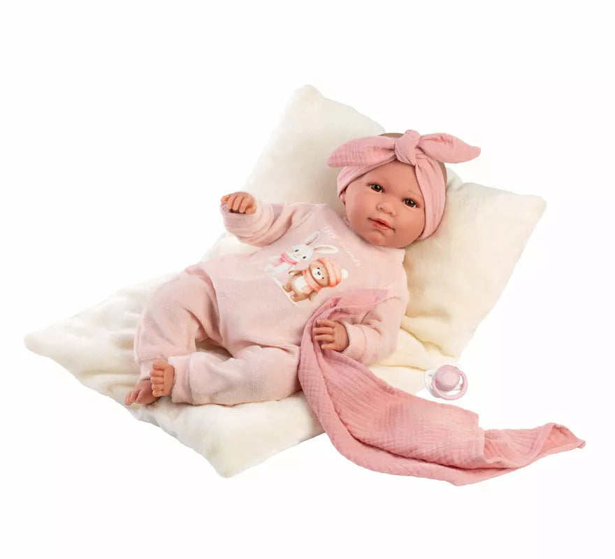 Translation missing: fr.Muñeca Mimi Llorona Cozy Friends de 42 cm con Mantita