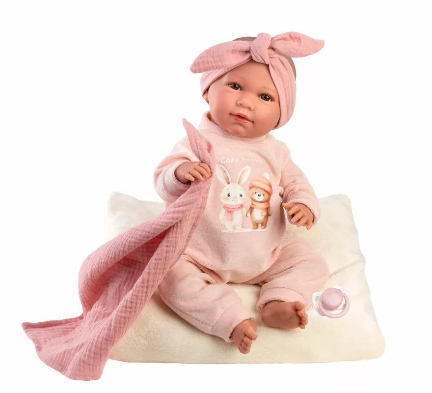 Translation missing: fr.Muñeca Mimi Llorona Cozy Friends de 42 cm con Mantita