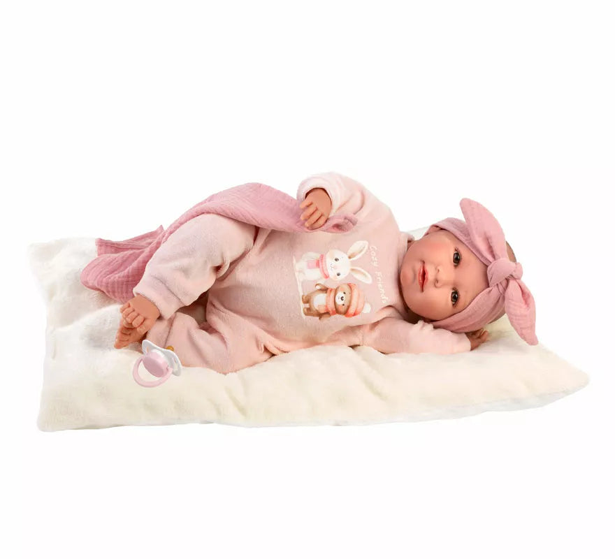 Translation missing: fr.Muñeca Mimi Llorona Cozy Friends de 42 cm con Mantita