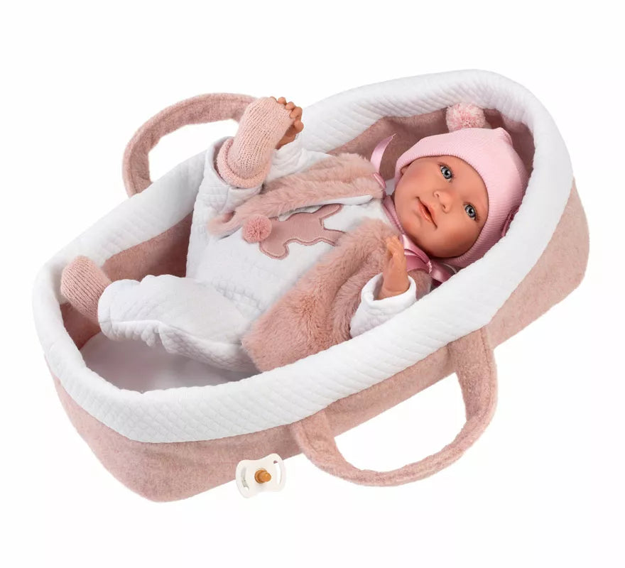 Translation missing: fr.Muñeca Mimi Llorona de 42 cm con Capazo