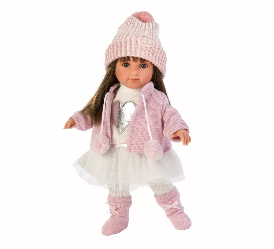 Translation missing: fr.Muñeca Sara de 35 cm con Falda de Tul y Chaqueta